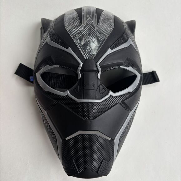 Black Panther Wakanda Vibranium Power FX Light Up Mask Marvel Halloween Costume - Picture 8 of 15